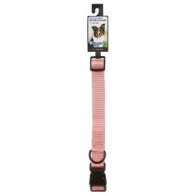 Digger's 1In Adjustable Nylon Collar 18-26In Neon Pink