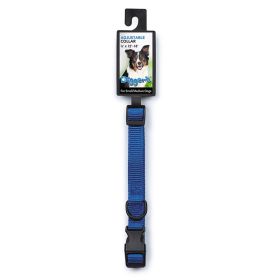 Digger's 5/8In Adjustable Nylon Collar 12-18In Blue