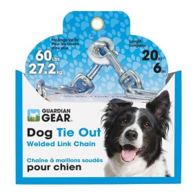Guardian Gear 3.8Mm X 20 Tie Out Chain Hvy