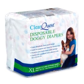 ClearQuest Disposable Doggy Diapers XL