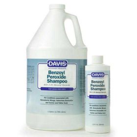 Davis Benzoyl Peroxide Dog Grooming Shamp 2.5% 12oz