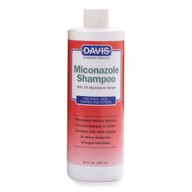 Davis Miconazole Dog Grooming Shampoo 2% 12oz