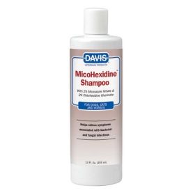 Davis MicoHexidine Dog Grooming Shampoo 12 oz