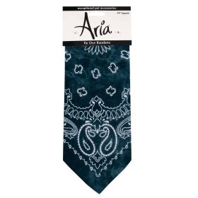 Aria Tie-dye Bandanas Dark Blue