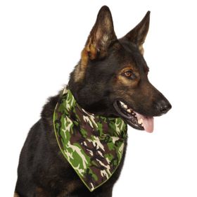 Aria Camo Bandana Grn