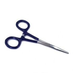 Hemostat Blk Straight Locking