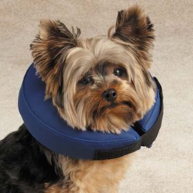 Total Pet Health Inflatable Collar L Blue