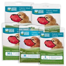 Guardian Gear Fabric Mesh Muzzle M Red