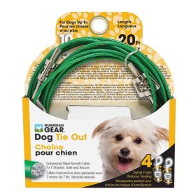 Guardian Gear Tie-Out Swivel Snap 20ft Sm