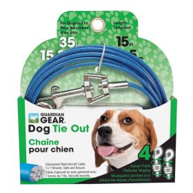 Guardian Gear Tie-Out Swivel Snap 15ft Med