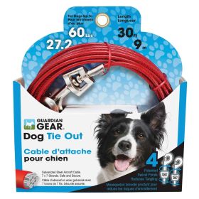 Guardian Gear Tie-Out Swivel Snap 30ft Lrg