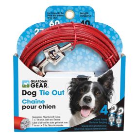 Guardian Gear Tie-Out Swivel Snap 40ft Lrg