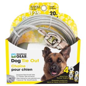 Guardian Gear Tie-Out Swivel Snap 20ft XL