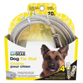 Guardian Gear Tie-Out with Spring 20ft XL