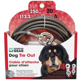 Guardian Gear Tie-Out Comfort Snap 20ft XXL