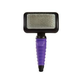 Master Grooming Tools Ergonomic Slicker Brush Med Purple