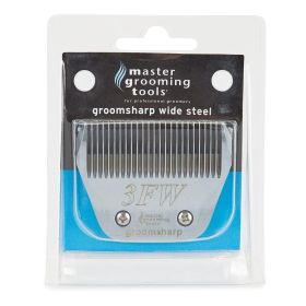 Master Grooming Tools GroomSharp Steel Wide Blade 3FW