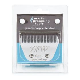 Master Grooming Tools GroomSharp Steel Wide Blades 7FW