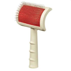 Master Grooming Tools Universal Slicker Brush S White