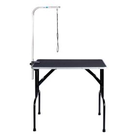 Master Equipment Dog Grooming Table with Arm 30x18x32In