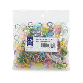 TP Grooming Bands 3/8in Assorted Color  500ct