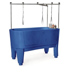 Master Equipment PolyPro Dog Grooming Tub Blue