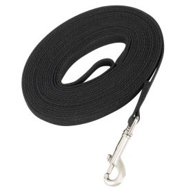 Guardian Gear Poly-Cotton Web Training Lead 30Ft Black