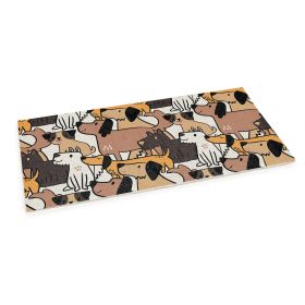 Master Equipment 48in Hair Catching Mat for Dog Grooming Tubs  Brown