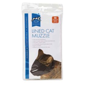 Top Performance Lined Nylon Cat Muzzle M 6-12lb