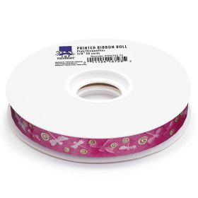 Top Performance Dragonflies 50-Yard Printed Ribbon Rolls