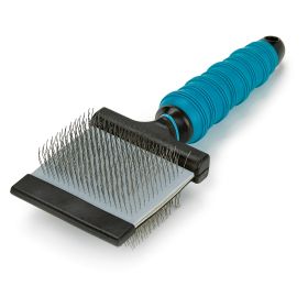 Master Grooming Tools Double-Sided Flexible Slicker Brush Medium