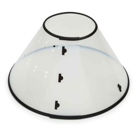 Total Pet Health  Elizabethan L 12.5In Clear