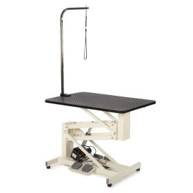Master Equipment Z-Lift II Electric Dog Grooming  Table 36x24In Wht