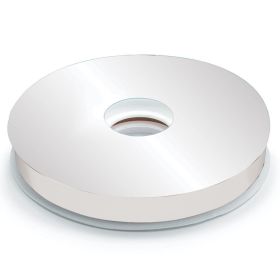 Poly Satin Ribbon White 100 Yds