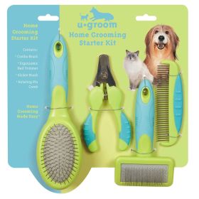 u-groom Home Groomer 4 Piece Starter Kit