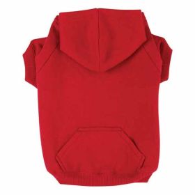 Zack & Zoey Basic Hoodie L Red