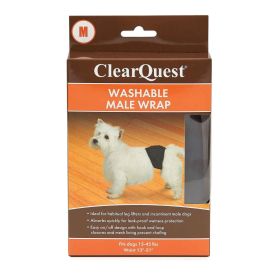 ClearQuest Washable Male Wrap M Black