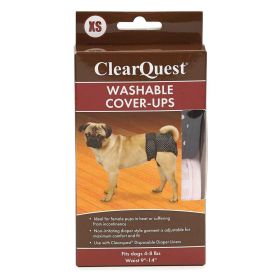 ClearQuest Washable Cover-Up XS 2Pk Black/Pink
