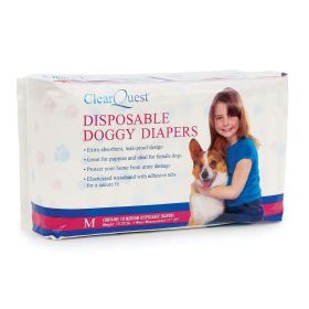 ClearQuest Disposable Doggy Diapers M