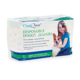 ClearQuest Disposable Doggy Diapers L