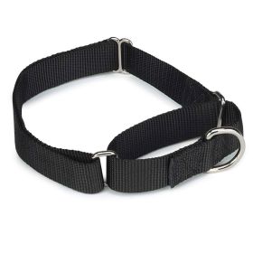 Guardian Gear Nylon Martingale Collar 18-26In Black