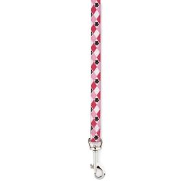 Casual Canine Patterns Lead Argyle 6Ftx1In Pink