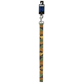 Casual Canine Camo Lead 6Ftx1In Green