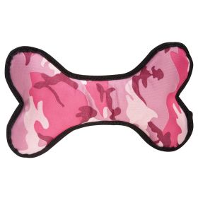 Zanies Toughstructable Bone L Pink Camo