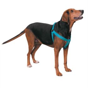 Casual Canine Nylon 2 Step Harness 9-15In Blue