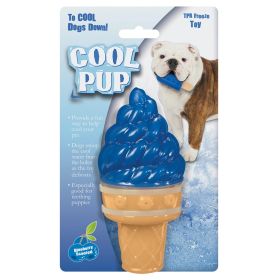 Cool Pup Toy Lg Ice Cream Cone Blue