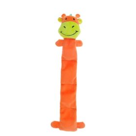 Chomper 4 Squeaker Mat Giraffe