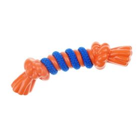 Infinity TPR & Rope Bone Sm Orange