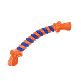 Infinity TPR & Rope Bone Lrg Orange
