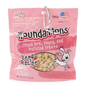 Houndations Training Treats Beef 4oz